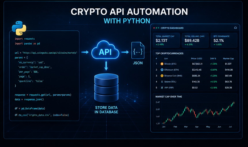 Crypto API Automation Python Project